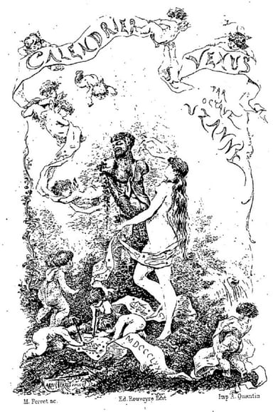 Copertina di Le calendrier de Vénus, di Octave Uzanne