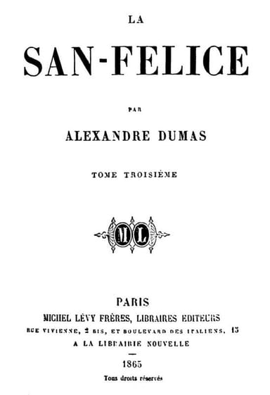 Capa de La San-Felice, Tome 03, de Alexandre Dumas