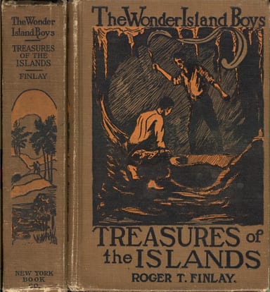 Copertina di The Wonder Island Boys: Treasures of the Islands, di Roger T. Finlay