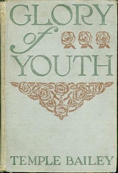Copertina di Glory of Youth, di Temple Bailey
