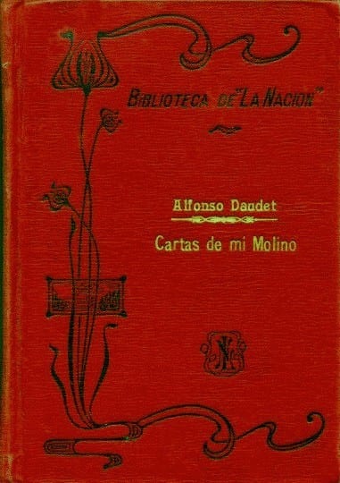 Copertina di Cartas de mi molino, di Alphonse Daudet