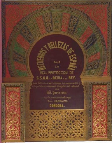Portada de Córdoba, de Pedro D. Madrazo