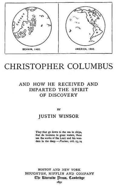 Copertina di Christopher Columbus and How He Received and Imparted the Spirit of Discovery, di Justin Winsor