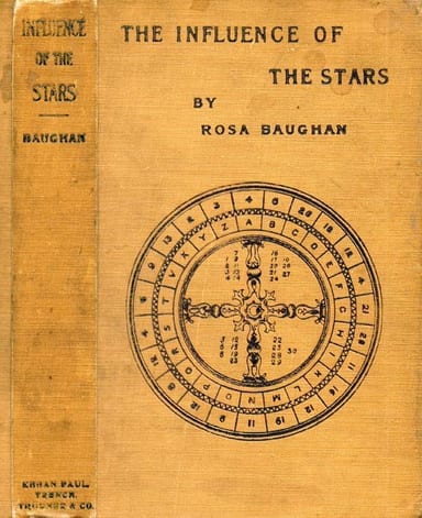 Copertina di The influence of the stars, di Rosa Baughan