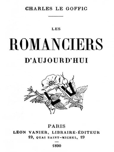 Copertina di Les Romanciers d'Aujourd'hui, di Charles Le Goffic
