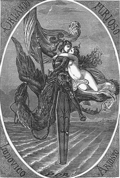 Portada de Orlando Furioso, Tomo I, de Lodovico Ariosto