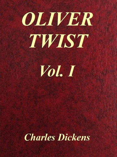 Copertina di Oliver Twist, Vol. 1 (of 3), di Charles Dickens