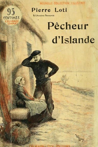 Portada de Pêcheur d'Islande, de Pierre Loti