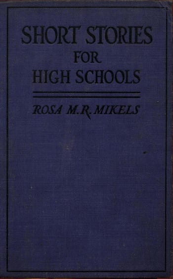 Copertina di Short Stories for High Schools, di Anonymous