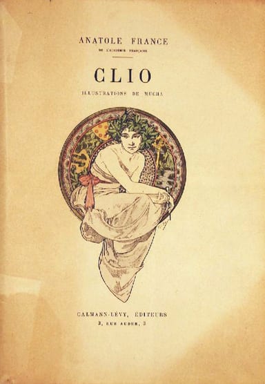 Portada de Clio, de Anatole France