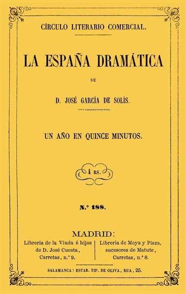 Couverture de Un año en quince minutos: pieza en un acto par Manuel García González