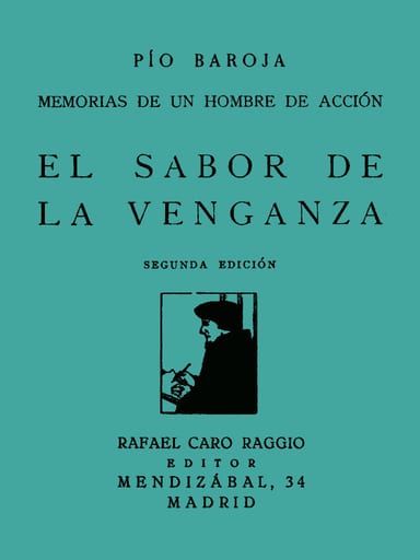 Cover of El Sabor de la Venganza by Pío Baroja