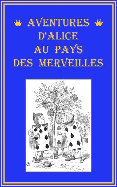 Copertina di Aventures d'Alice au pays des merveilles, di Lewis Carroll