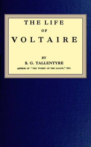 Cover of The life of Voltaire by Evelyn Beatrice Hall