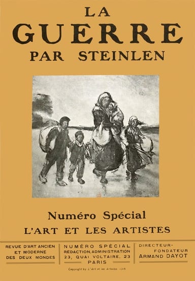 Portada de La guerre, de Camille Mauclair