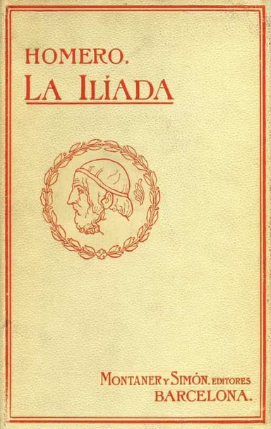 Copertina di La Ilíada, di Homer