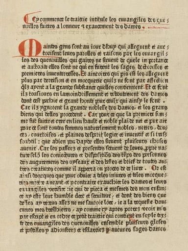Copertina di Les évangiles des quenouilles, di maistre de Cambray Fouquart; Antoine Duval; active 14th century d'Arras Jean