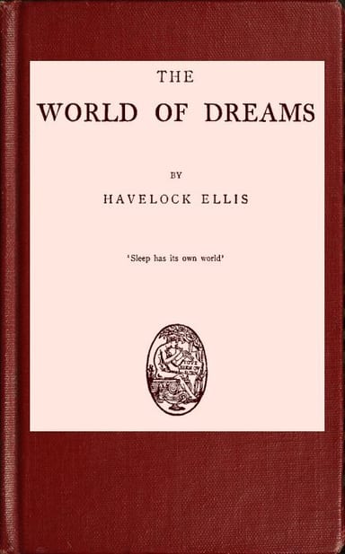 Copertina di The World of Dreams, di Havelock Ellis