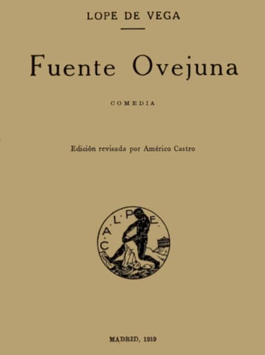 Cover of Fuente Ovejuna by Lope de Vega