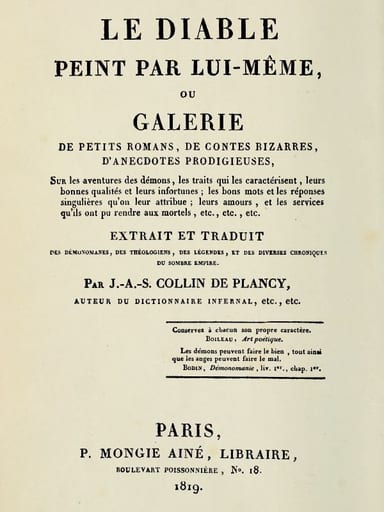 Portada de Le diable peint par lui-même, de Anonymous