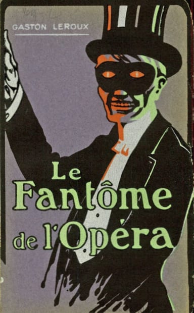 Cover of Le Fantôme de l'Opéra by Gaston Leroux