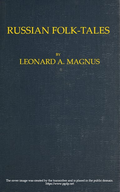 Cover of Russian Folk-Tales by A. N. Afanas'ev