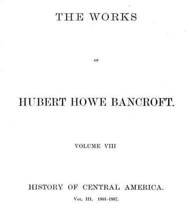 Copertina di History of Central America, Volume 3, 1801-1887 / The Works of Hubert Howe Bancroft, Volume 8, di Hubert Howe Bancroft