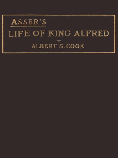 Copertina di Asser's Life of King Alfred, di John Asser