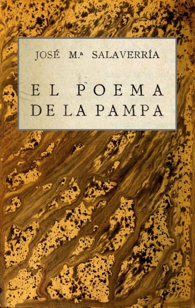 Cover of El poema de la Pampa: "Martín Fierro" y el criollismo español by José María Salaverría