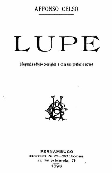 Couverture de Lupe par conde de Affonso Celso de Assis Figueiredo Affonso Celso