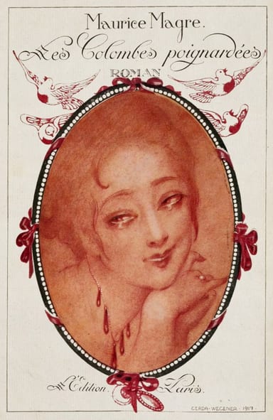 Copertina di Les colombes poignardées: roman, di Maurice Magre