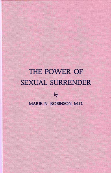 Operculum “The Power of Sexual Surrender”, auctore Marie Nyswander Robinson