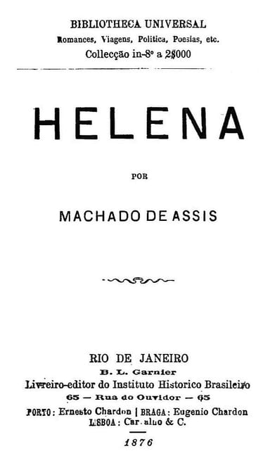 Portada de Helena, de Machado de Assis