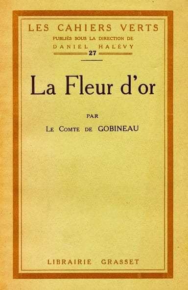 Copertina di La fleur d'or, di comte de Arthur Gobineau