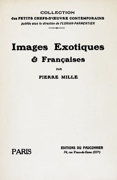 Copertina di Images exotiques & françaises, di Pierre Mille