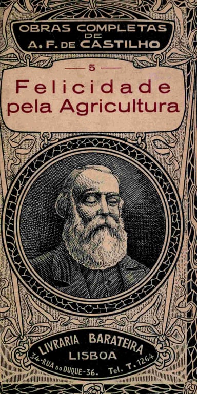 Cover of Felicidade pela Agricultura (Vol. II) by Antonio Feliciano de Castilho