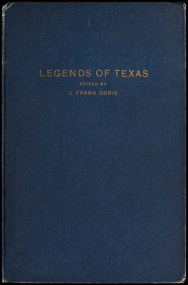 Copertina di Legends of Texas, di Anonymous