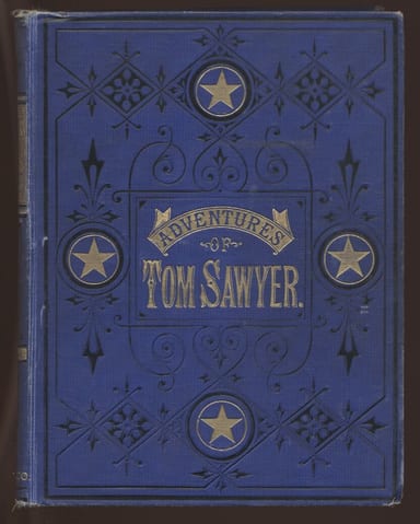 Operculum “The Adventures of Tom Sawyer, Part 1.”, auctore Mark Twain
