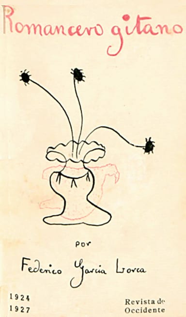 Cover of Romancero gitano by Federico García Lorca