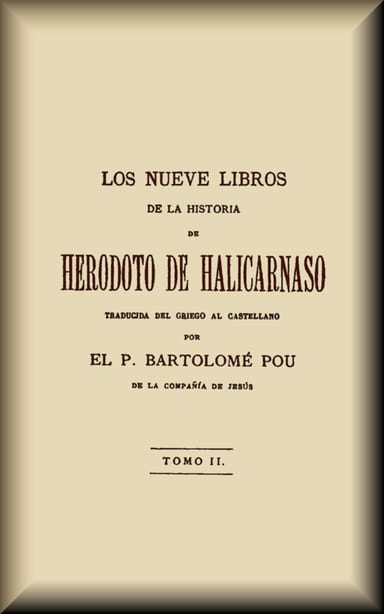 Copertina di Los nueve libros de la Historia (2 de 2), di Herodotus