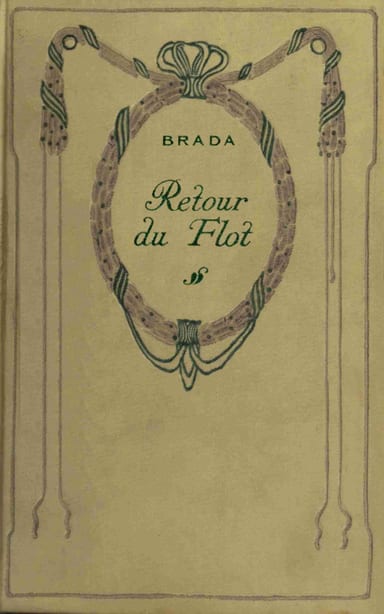 Portada de Retour du flot, de Brada