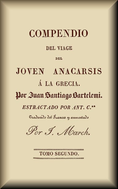 Copertina di Compendio del viaje del joven Anacarsis a la Grecia (2 de 2), di J.-J. Barthélemy