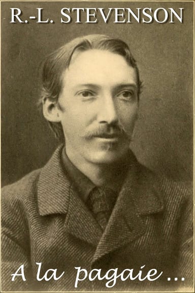 Copertina di A la pagaïe, di Robert Louis Stevenson
