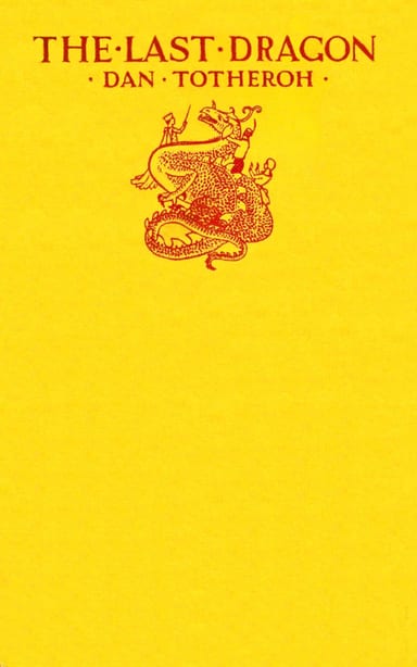 Copertina di The last dragon, di Dan Totheroh