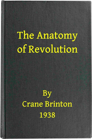 Couverture de The anatomy of revolution par Crane Brinton