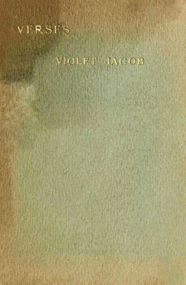 Portada de Verses, de Violet Jacob