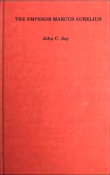 Cover of The Emperor Marcus Aurelius by John C. Joy