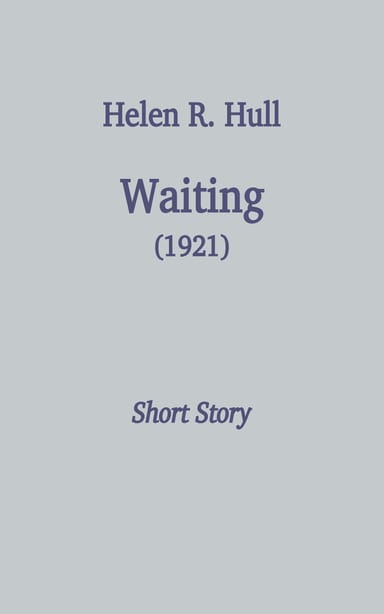 Copertina di Waiting, di Helen R. Hull