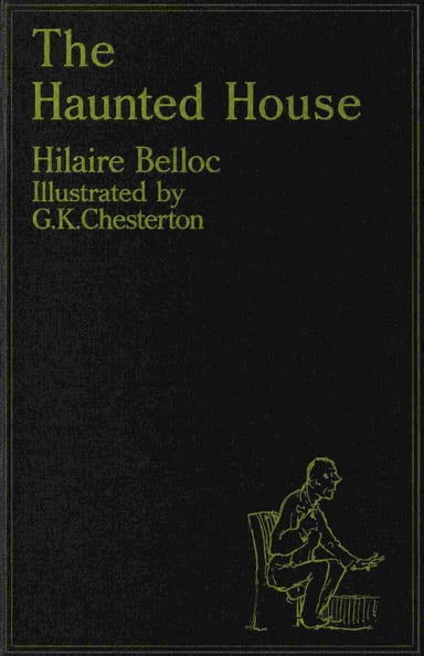 Copertina di The haunted house, di Hilaire Belloc