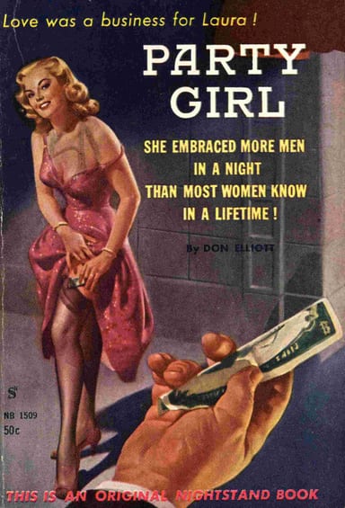 Couverture de Party girl par Robert Silverberg
